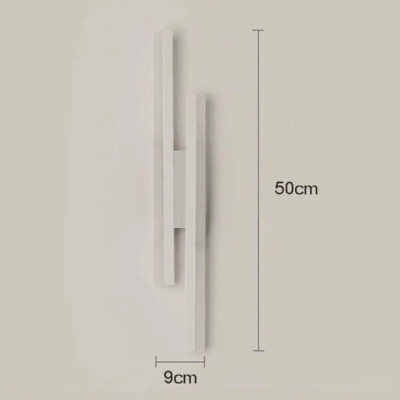 Modernes led Wandleuchte langstreifen 60cm 80cm 100cm warmweiss kaltweiss neutralweiss xlumina