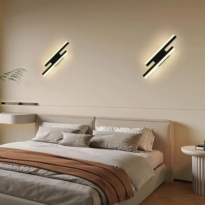 Modernes led Wandleuchte langstreifen 60cm 80cm 100cm warmweiss kaltweiss neutralweiss xlumina