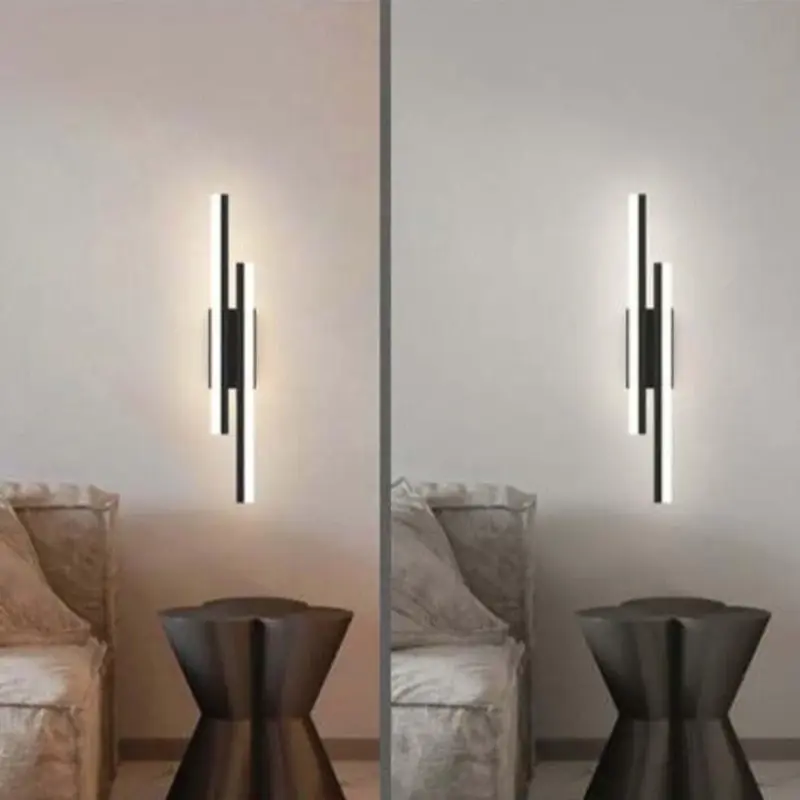 Modernes led Wandleuchte langstreifen 60cm 80cm 100cm warmweiss kaltweiss neutralweiss xlumina