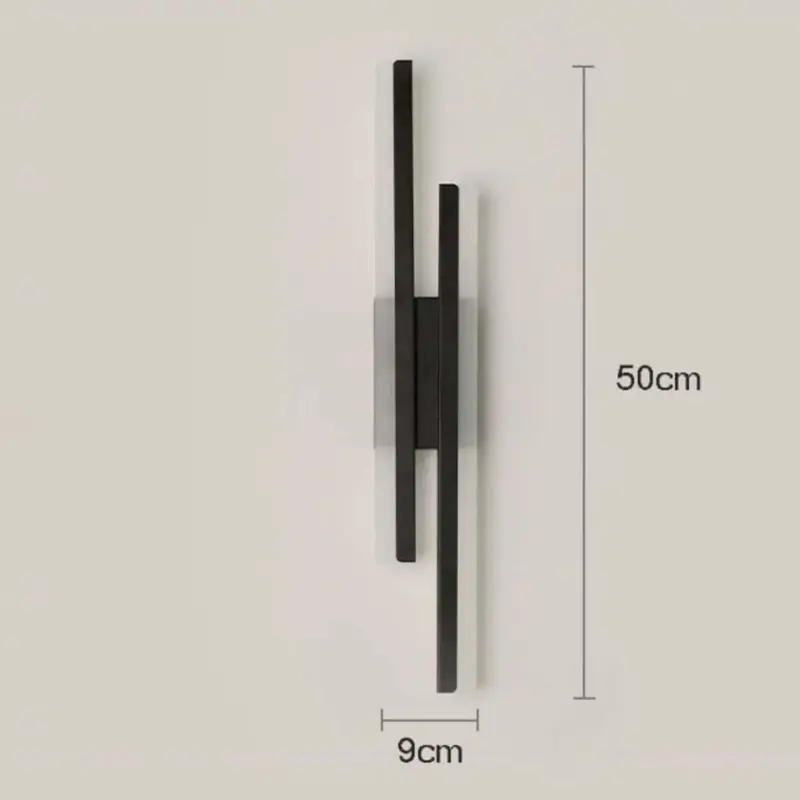 Modernes led Wandleuchte langstreifen 60cm 80cm 100cm warmweiss kaltweiss neutralweiss xlumina