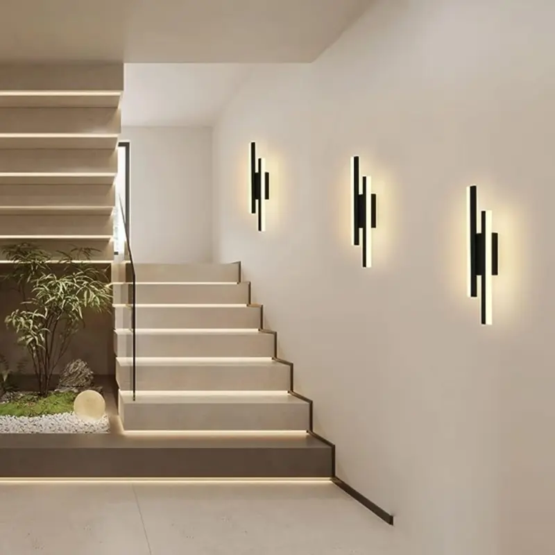Modernes led Wandleuchte langstreifen 60cm 80cm 100cm warmweiss kaltweiss neutralweiss xlumina