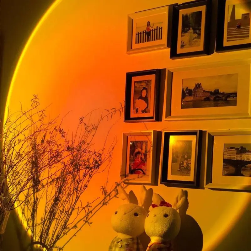 Modernsunsetfloorlamp