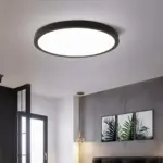 Modlite minimalistische led deckenlampe weiss 40cm energieeffizient moderne beleuchtung xlumina