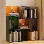 Modular acrylic storage cabinet boxes