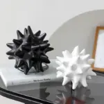 monochrome-ceramic-sea-urchin-ornament-294168 Monochrome ceramic sea urchin ornament