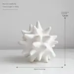 monochrome-ceramic-sea-urchin-ornament-625584 Monochrome ceramic sea urchin ornament