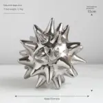 monochrome-ceramic-sea-urchin-ornament-941052 Monochrome ceramic sea urchin ornament