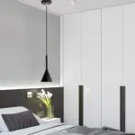 Morandi dreieck hangeleuchte modern schwarz weiss gelb pendelleuchte xlumina