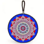 Moroccan style pattern ceramic coaster