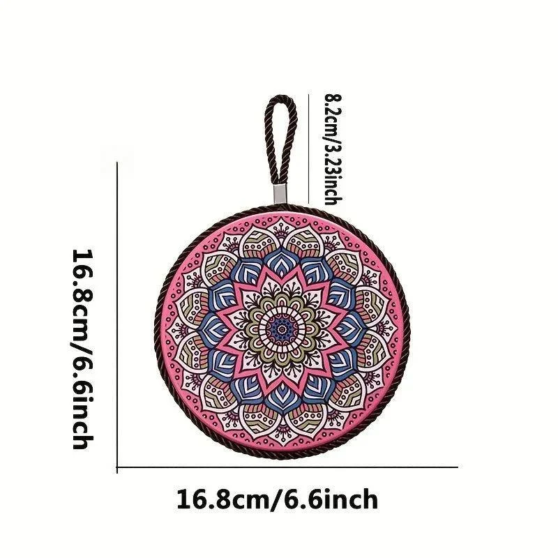 Moroccan Style Pattern Ceramic Coaster 127241