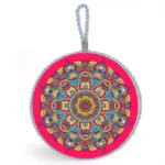 Moroccan style pattern ceramic coaster