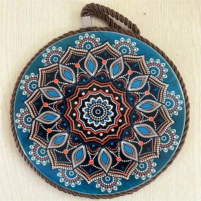 Moroccan Style Pattern Ceramic Coaster 293397