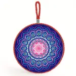 Moroccan style pattern ceramic coaster