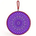 Moroccan style pattern ceramic coaster