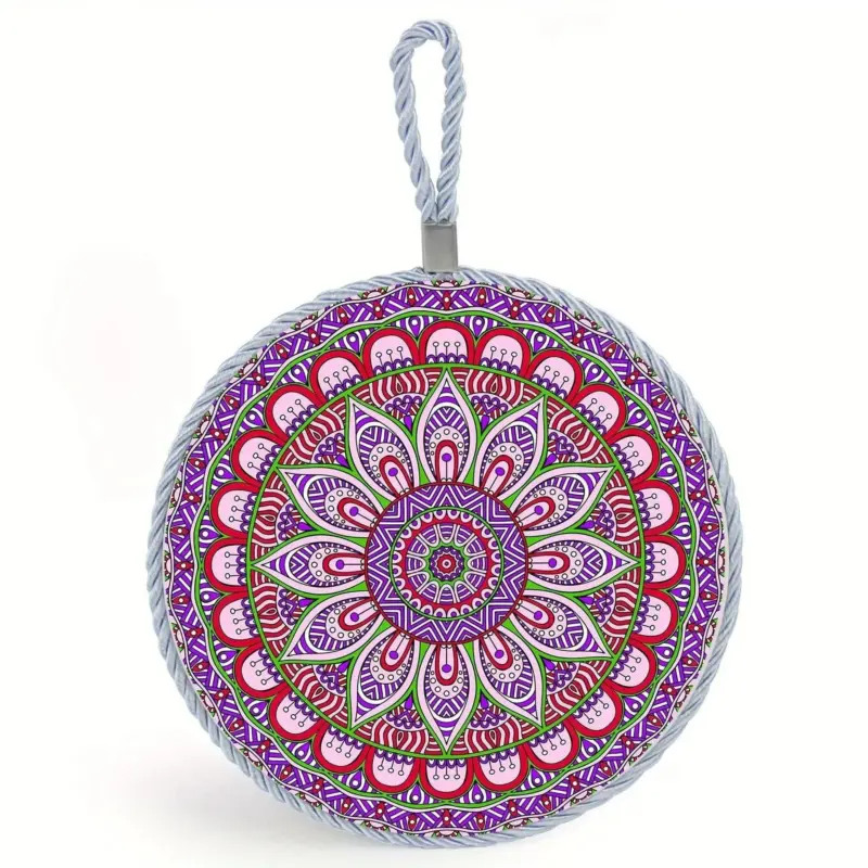 Moroccan style pattern ceramic coaster
