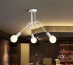 Multi color creative ceiling lighting 3 5 heads