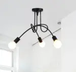 Multi color creative ceiling lighting 3 5 heads