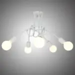 Multi color creative ceiling lighting 3 5 heads
