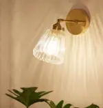 Multi design hotel golden wall lamp