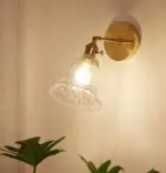Multi design hotel golden wall lamp