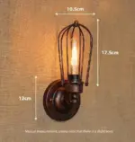 Multi style vintage industrial wall light