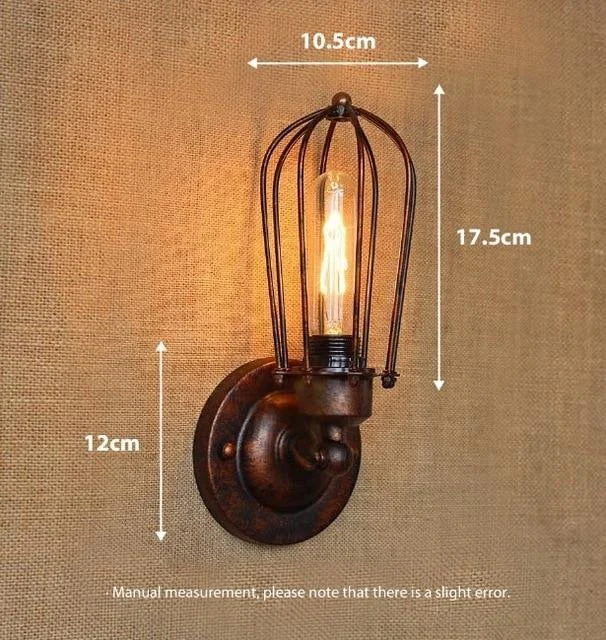 Multi Style Vintage Industrial Wall Light 435382