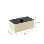 Multifunctional storage box with lid