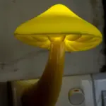 Mushroom wall socket lamp patchandbagel