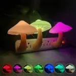 Mushroom wall socket lamp patchandbagel