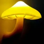 Mushroom wall socket lamp patchandbagel