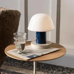 FungiLuxe™ – Mushroom-Shaped Table Lamp