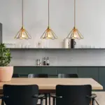 NBCwVintage Kleurrijk Glas Luxe Hanger Licht Restaurant Bar Decoratie Ophanging Luminair Plafond Hangende Lamp Koffie Kroonluchter