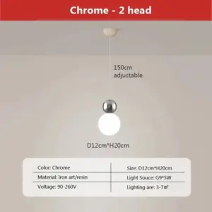 OrbGlo - Spherical Pendant Lamp