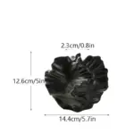 Natural look ceramic coral design vase