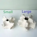Natural look ceramic coral design vase