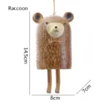 NefzCreative Animal Resin Wind Chimes Room Decor Cute Groundhog Owl Raccoon Wind Chimes Bells Garden Outdoor 3043f1f1 2912 4820 8b68 545f12facd18
