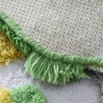 New zealand wool moss rug patchandbagel