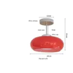 NkbLModerne Gele Glazen Led Hanglampen Armaturen 40W Koperen Slaapkamer Woonkamer Naast Nordic Hangende Lamparas Kroonluchter Lamp b56409f0 cf1e 4e61 a753 cc77b9e5e081
