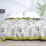 Nordic boho cotton throw blanket
