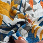 Nordic boho cotton throw blanket