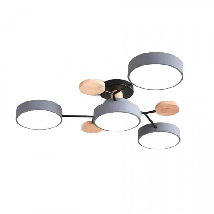 Nordic Branched Disc Led Ceiling Lamp Hl215 13