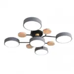 Nordic branched disc led ceiling lamp hl215