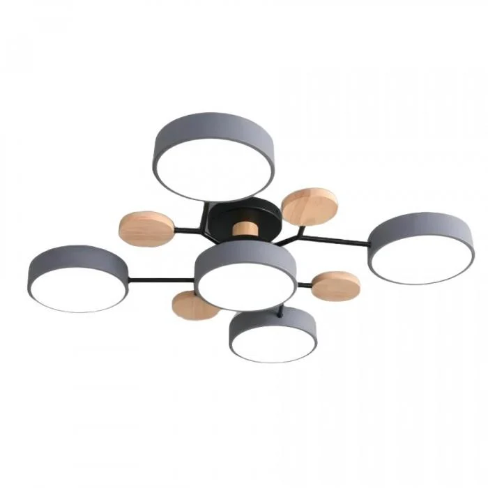 Nordic Branched Disc Led Ceiling Lamp Hl215 14