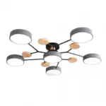 Nordic branched disc led ceiling lamp hl215