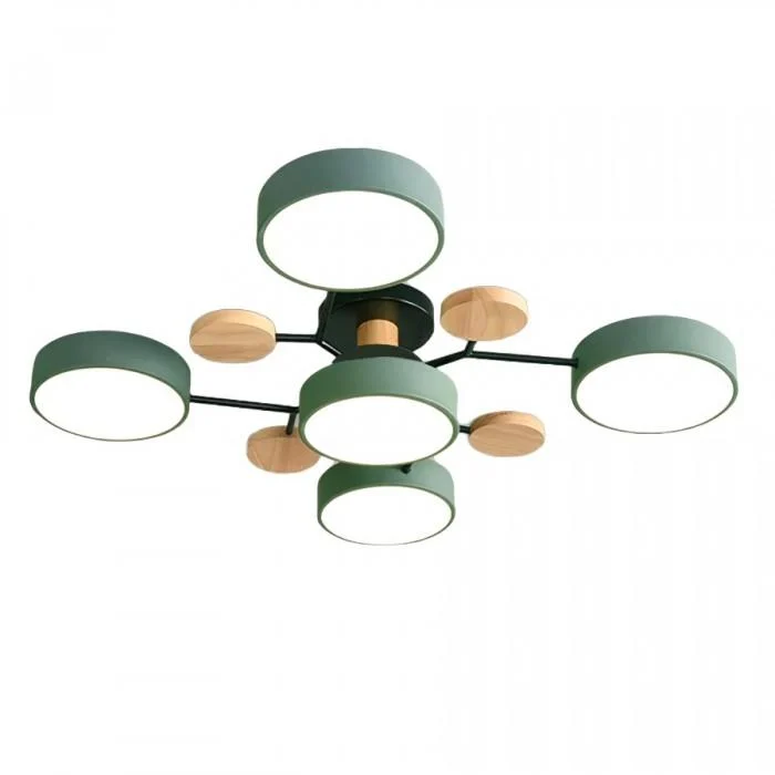 Nordic Branched Disc Led Ceiling Lamp Hl215 22