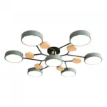 Nordic branched disc led ceiling lamp hl215
