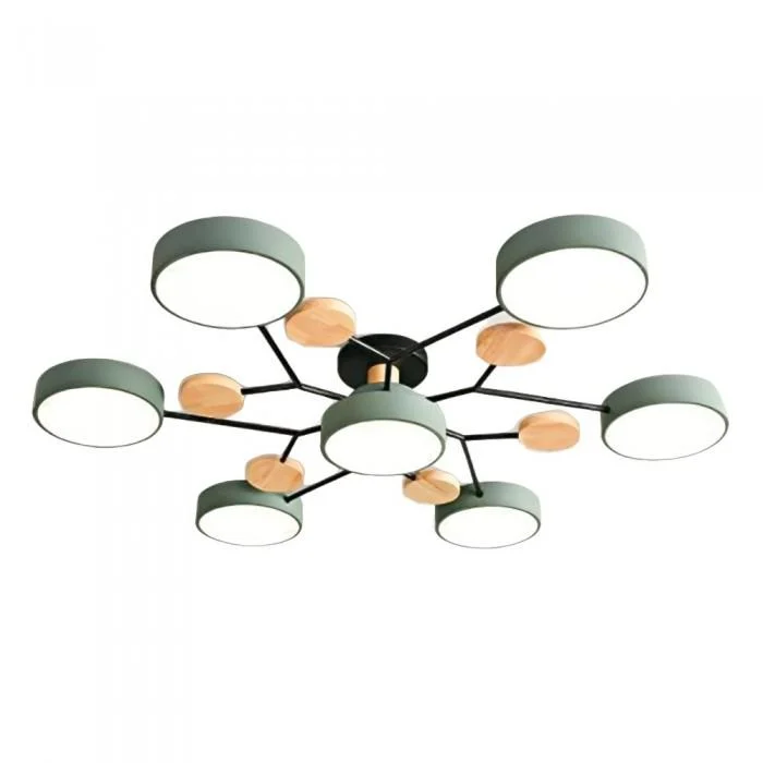 Nordic Branched Disc Led Ceiling Lamp Hl215 24