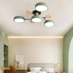Nordic branched disc led ceiling lamp hl215