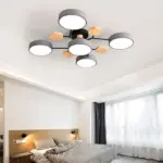 Nordic branched disc led ceiling lamp hl215