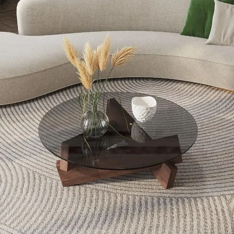 Nordic Creative Solid Wood Coffee Table 125484